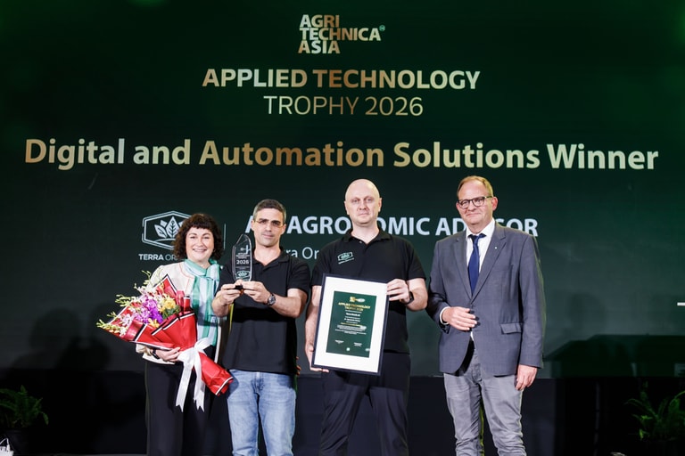 AI – Agronomic Advisor wins Digital & Automation Solutions at the Applied Technology Trophy 2026